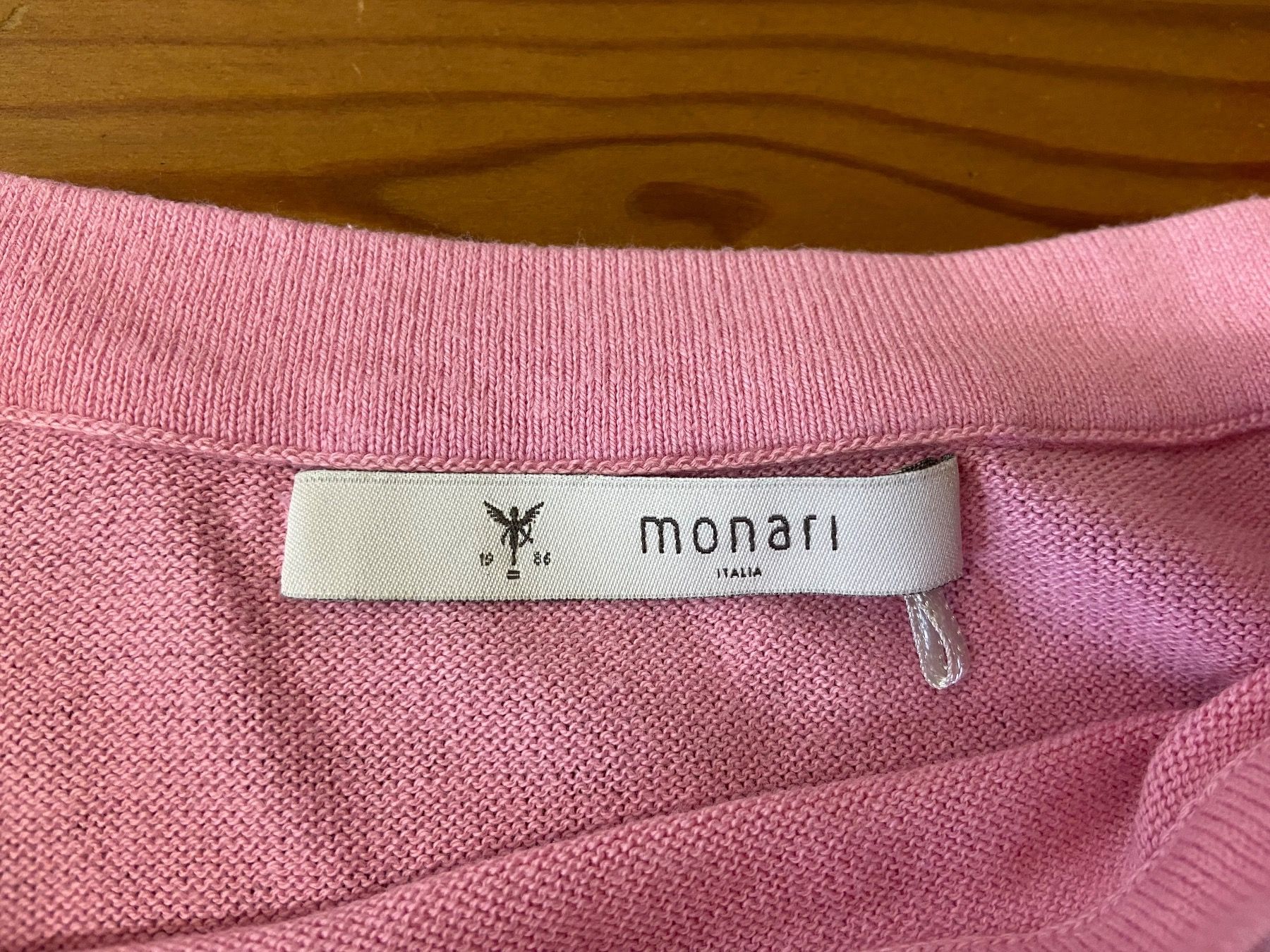 Monari Maglioni & Felpe: Pinker, feiner Pullover der Marke Monari, Gr. 34 – Usato da Kleinandelfingen venduto da linssandra 3
