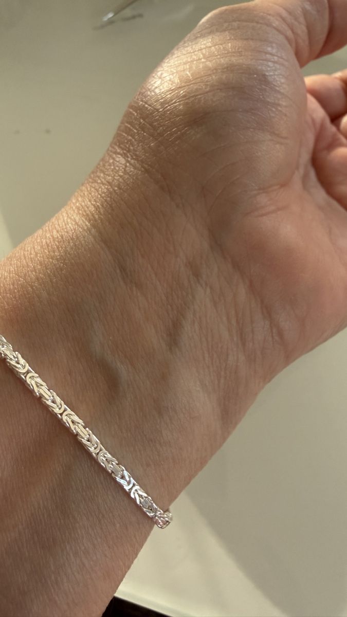 Armbänder & -reifen: Neues Königssilberarmband, 20 cm – Neu und originalverpackt aus Ebikon von elischka 9