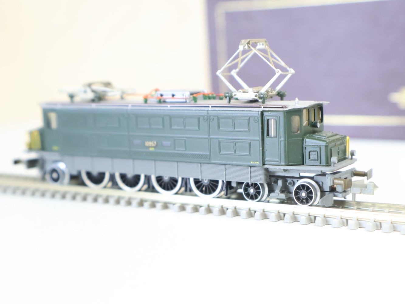Fulgurex Modelleisenbahnen: Fulgurex SBB Ae 4/7 E-Lok - Spur N Messingmodell – Gebraucht aus Winterthur von Monstera