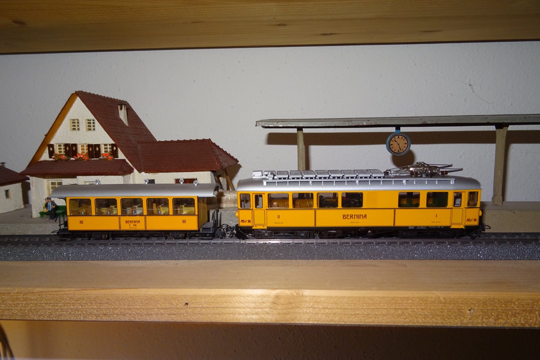 Bemo Modellini di ferrovie: Bemo ABe 4/4 hist.RhB – Nuovo e nell'imballaggio originale da Bigorio venduto da hp_41 2