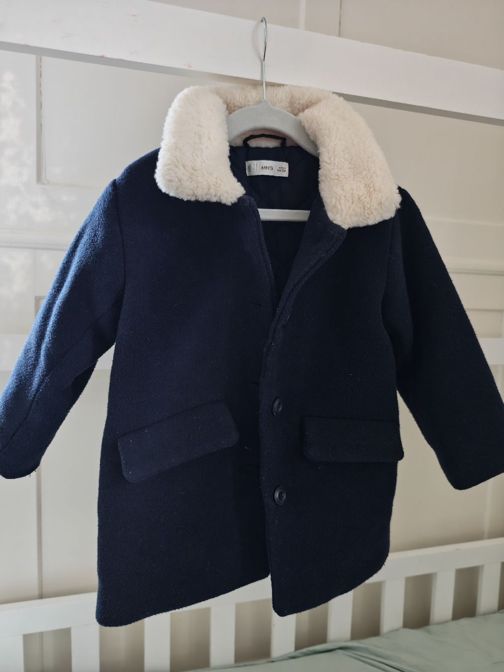 Giacche & Cappotti: Mango Kids Wool Blend Coat Gr 104 – Usato da Kilchberg ZH venduto da mazon