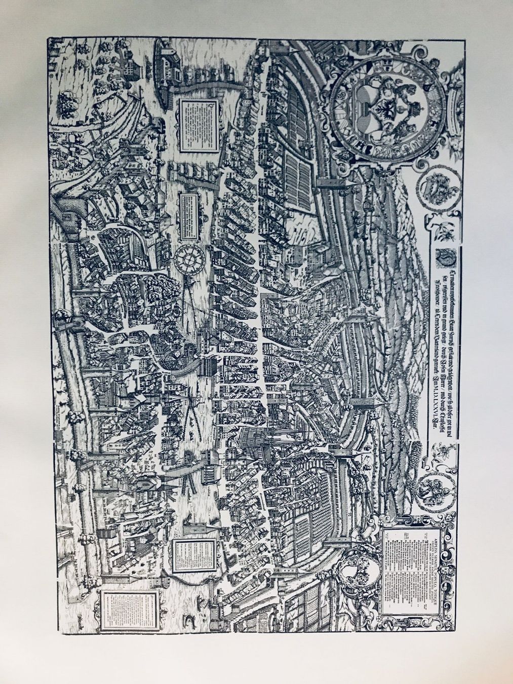 Cartine & Atlanti: Murerplan 1576 von Jos Murer – Usato da Grüt (Gossau ZH) venduto da mar_8tft 1