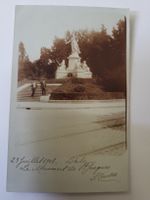 Alte Postkarte: Denkmal Basel 1908 r99
