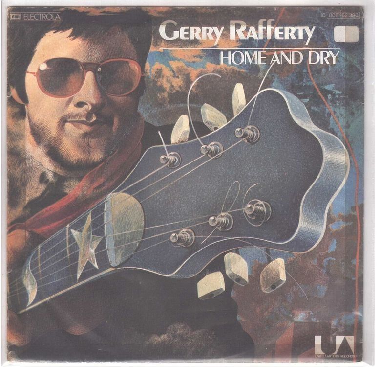 Dischi in vinile: Gerry Rafferty  --  Home and Dry  Single7 – Usato da Rheinau venduto da asteng