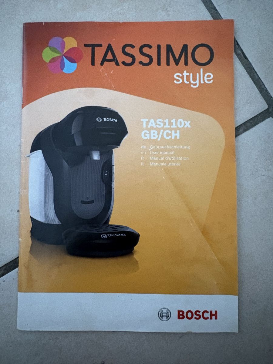 Bosch Kaffeemaschinen & Espressomaschinen: Machine a cafe Tassimo Style occasion bon etat – Gebraucht aus Bière von jojo112 4