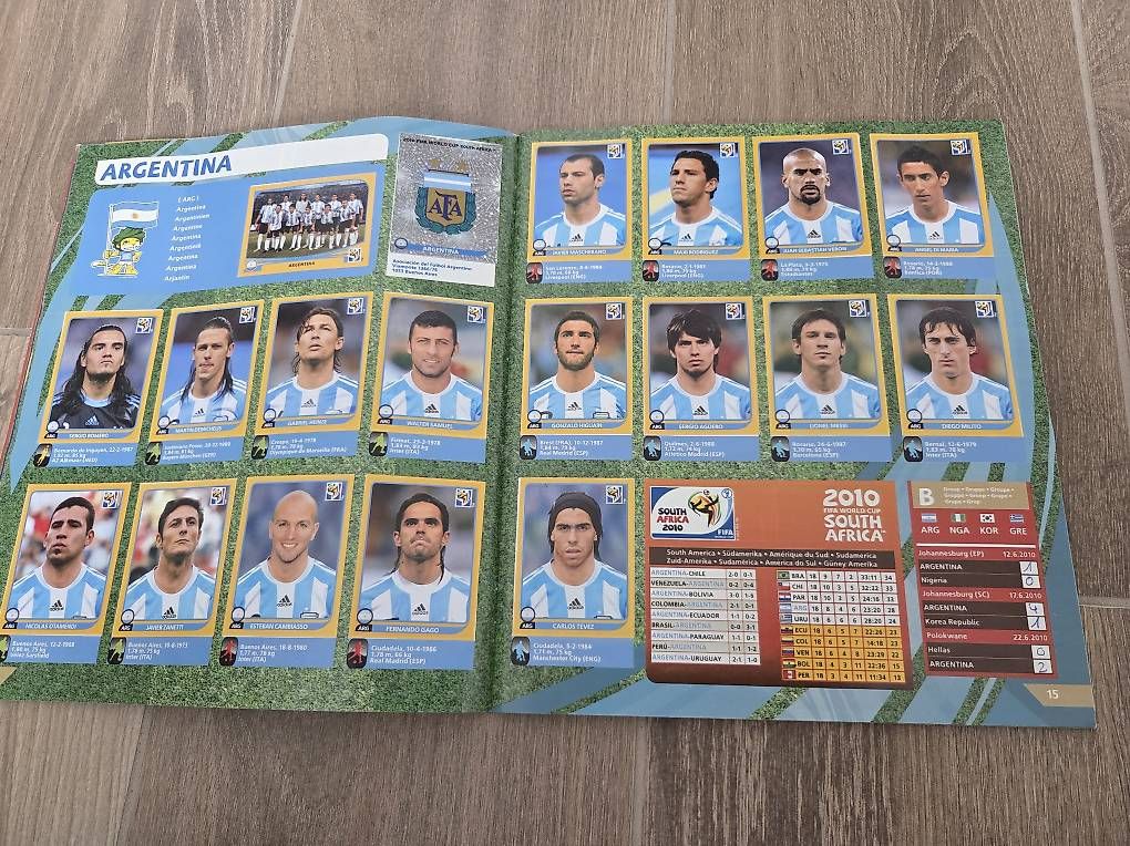 Album: Panini WM 2010 Südafrika – Usato da Hildisrieden venduto da Wydenhof1 4