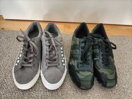Schuhpaket mit 2 Paar Sneakers in Grösse 37, NEU!