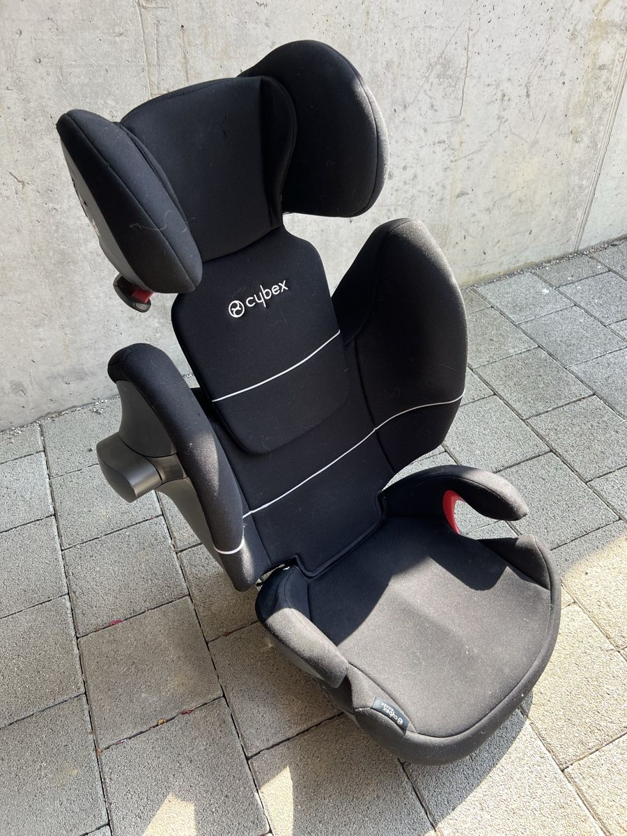 Cybex Seggiolini per auto: Cybex Booster Seat Solution X-Fix Black Used – Usato da Füllinsdorf venduto da andy_candy 1