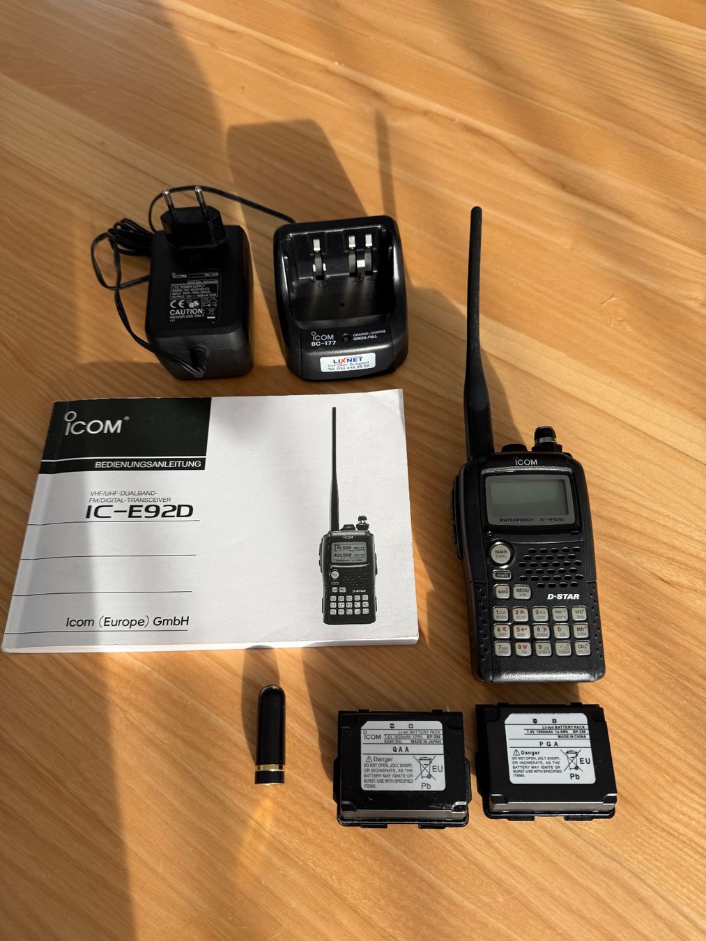 ICOM IC-E92D Dualband Amateurfunkgerät D-STAR Top Zustand (Gebraucht ...