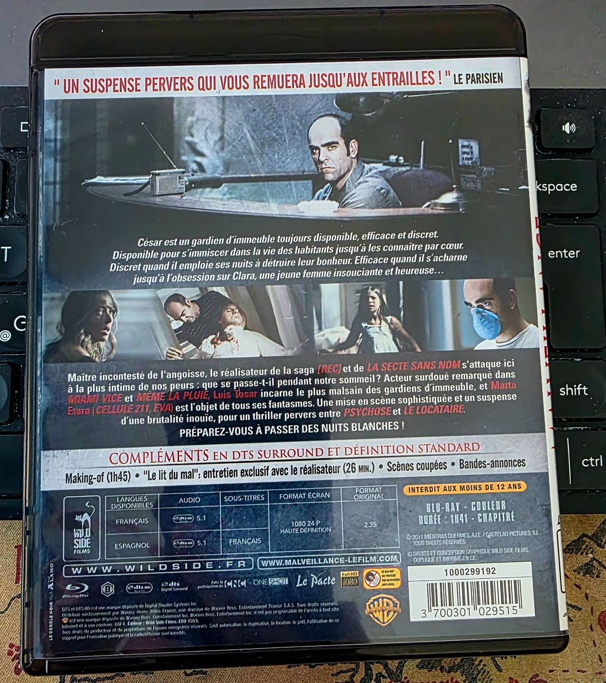 Tutti i DVDs: Blu-ray Malveillance (2011) – Usato da Semsales venduto da __Florian__ 2