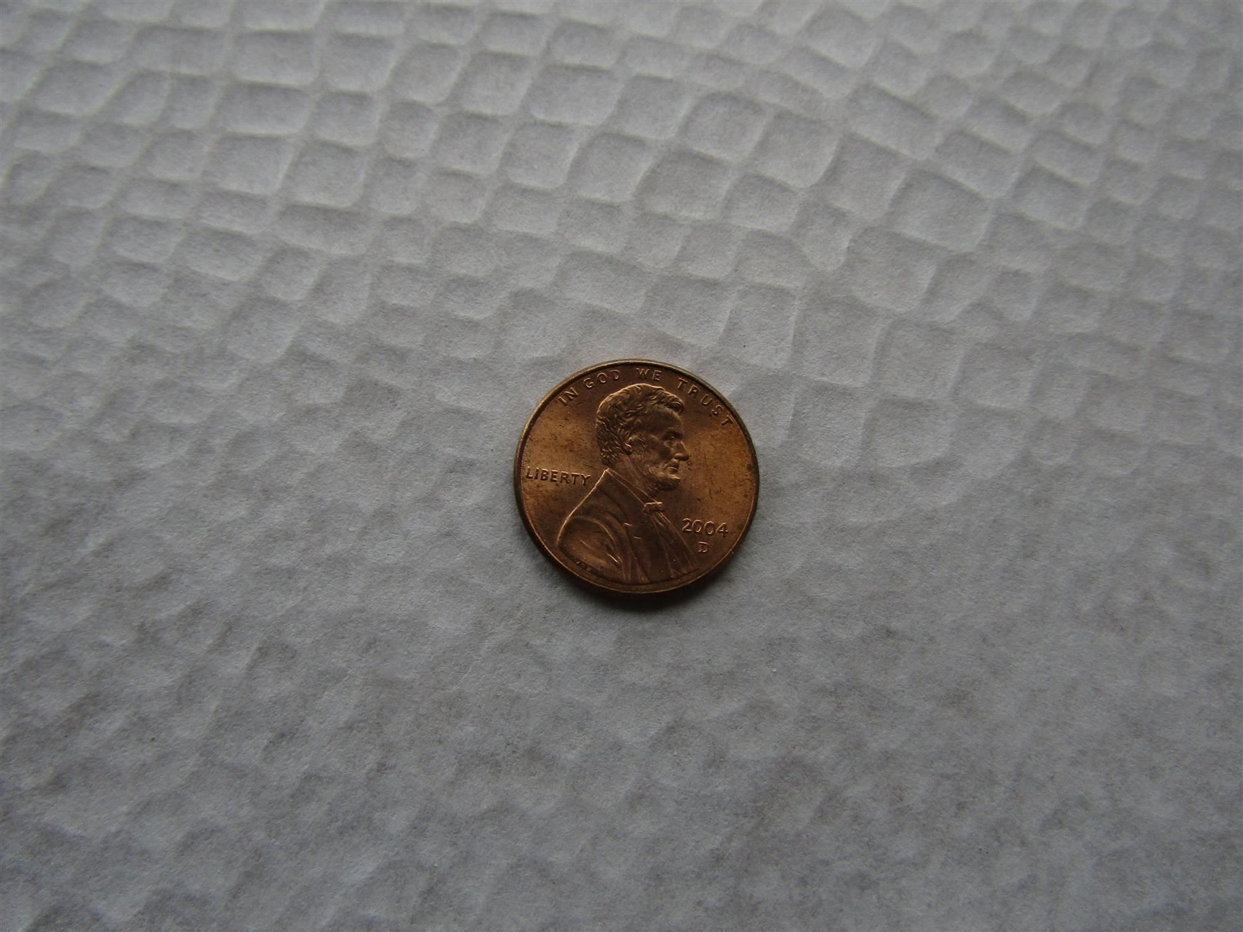 Tutti le monete: One Cent 2004 USA - D                                (Nr.12) – Usato da Herzogenbuchsee venduto da Winigo 1