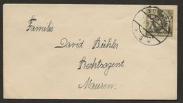 Brief Liechtenstein 1922 Schaan Mauren Katalog