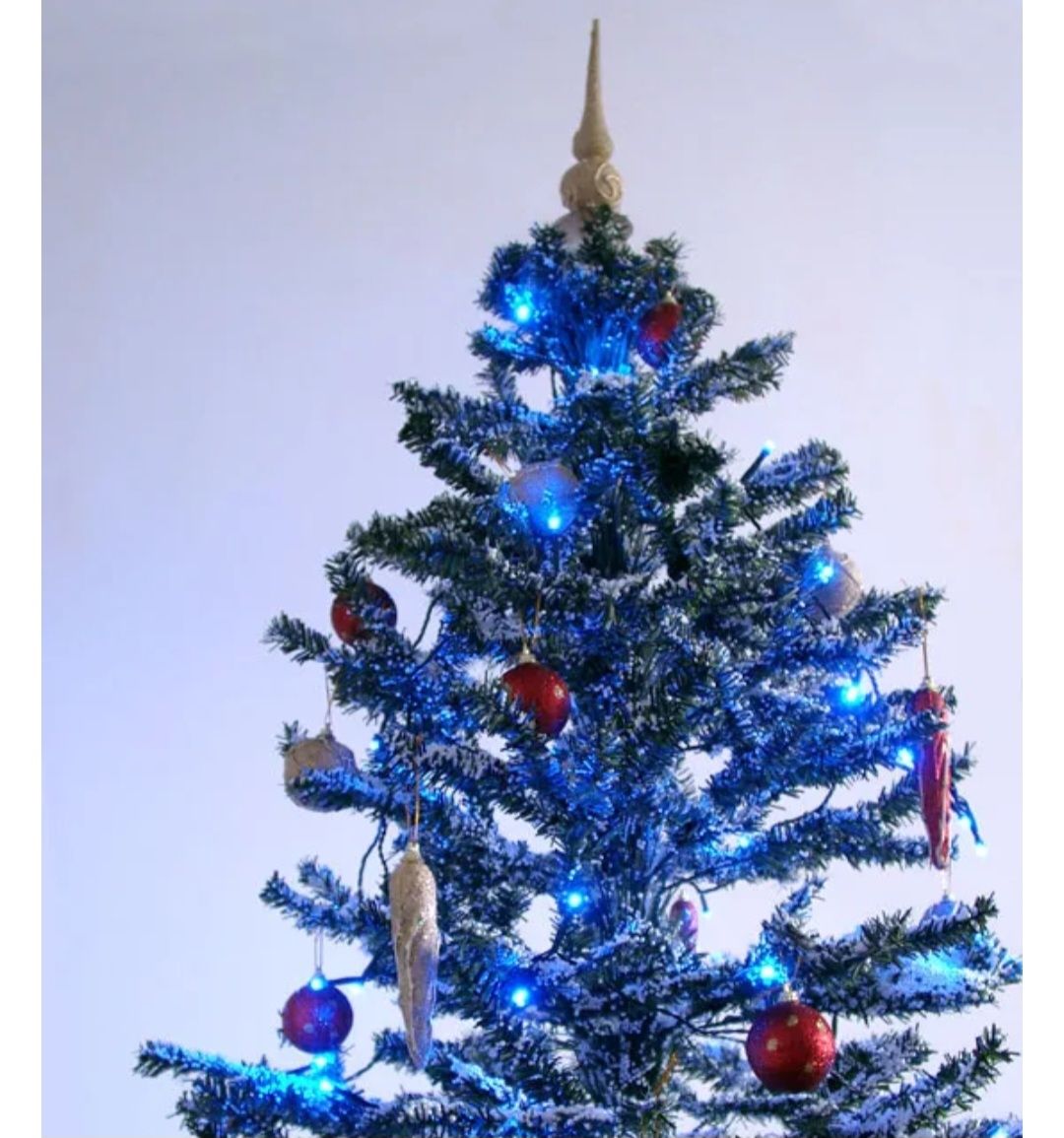 Alle Dekorationen: Weihnachtsbaum mit Kunstschnee - 200 cm – Neu und originalverpackt aus Reinach BL von HeTra20 3