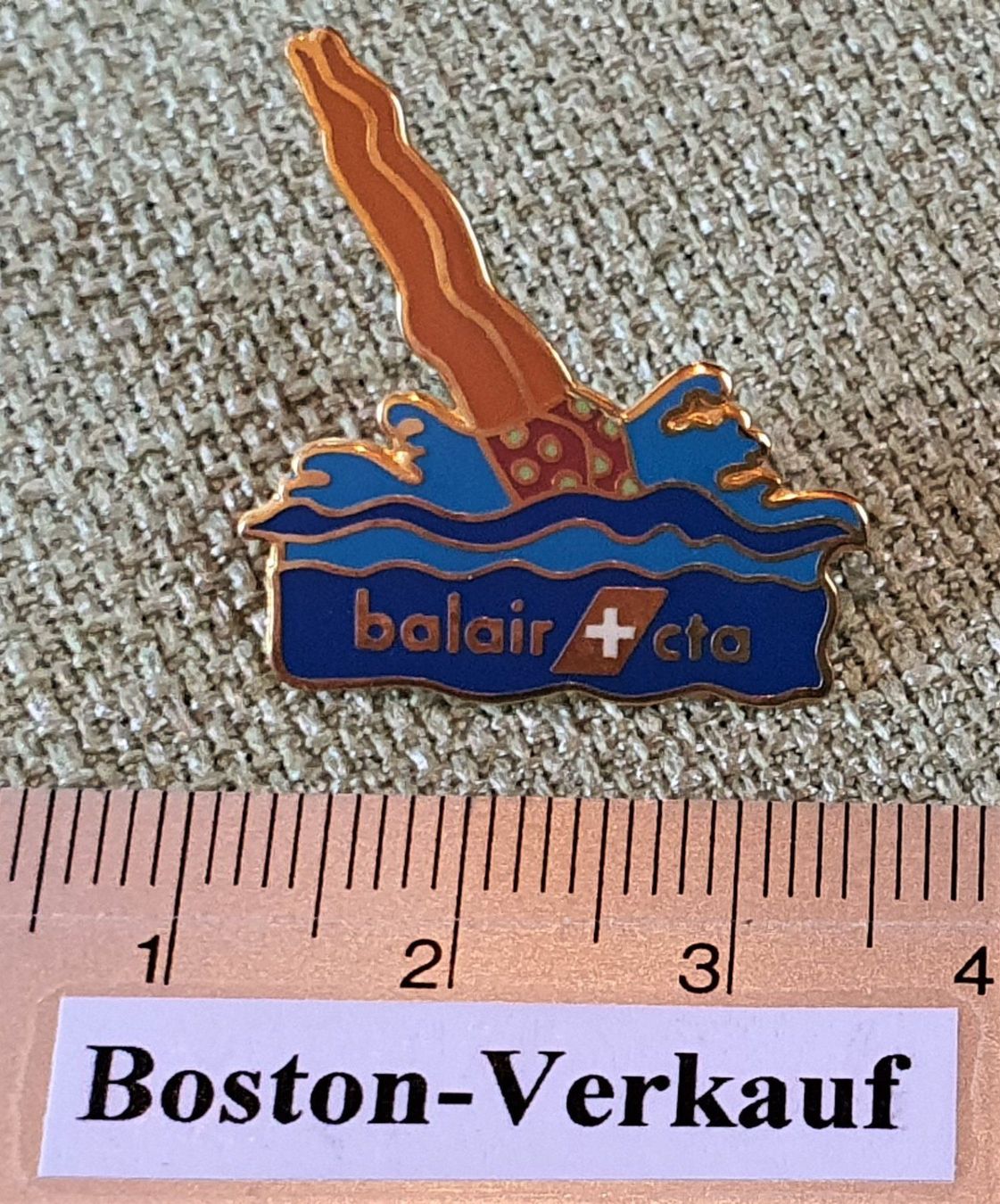 Placchette & Badge: A933 - Pin Balair CTA Schweiz – Usato da Reinach BL venduto da Boston-Verkauf 1