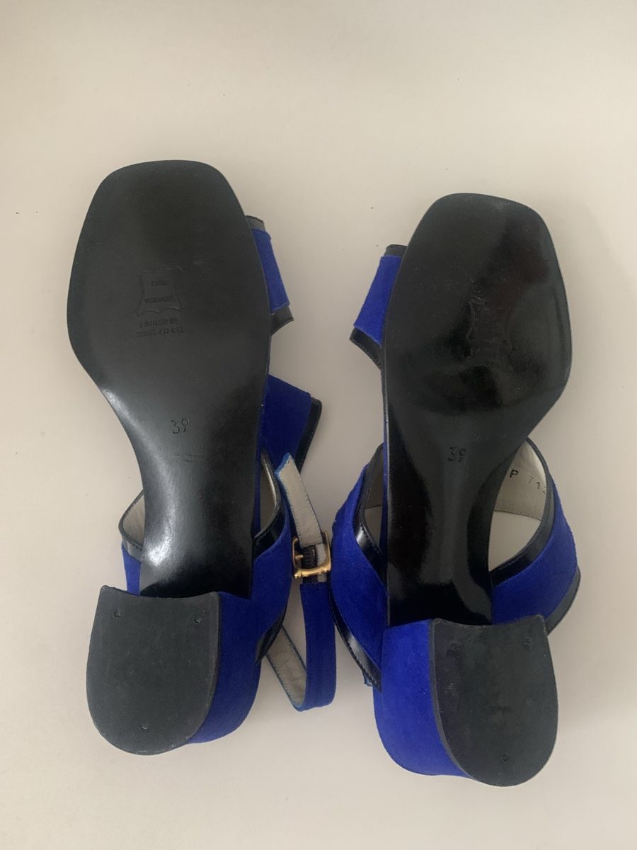 Scarpe da donna: Hübsche Sandalen, Königsblau, Grösse 39 – Nuovo (secondo la descrizione) da Zürich venduto da 1979mausi 2