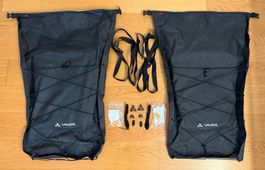 Vaude Aqua Back Light Set, Schwarz, mit Zubehör