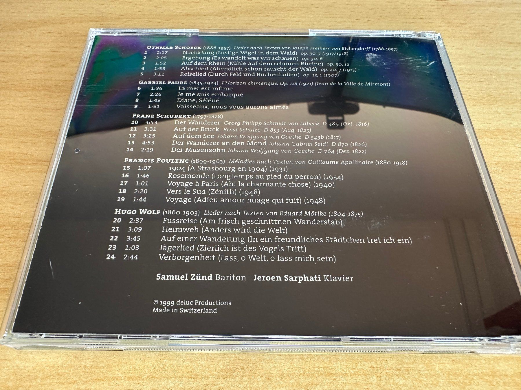 CDs: Samuel Zünd – Wandern... – Gebraucht aus Rikon im Tösstal von Alpenmutz 1