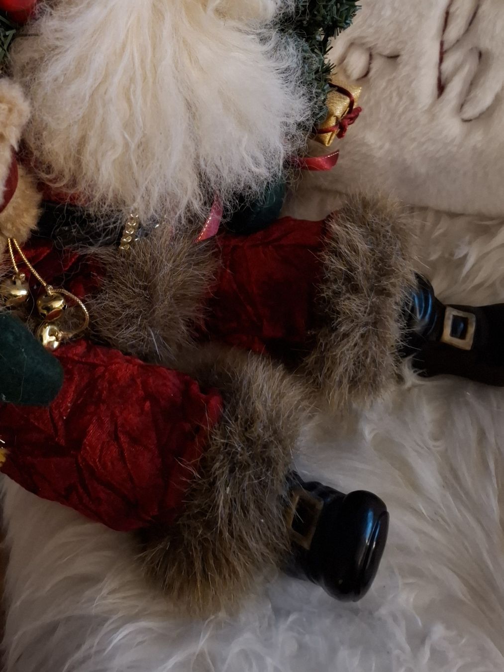 Alle Dekorationen: ÄLTERER GROSSER SITZENDER NIKOLAUS – Neu (gemäss Beschreibung) aus Gretzenbach von schibaya 6