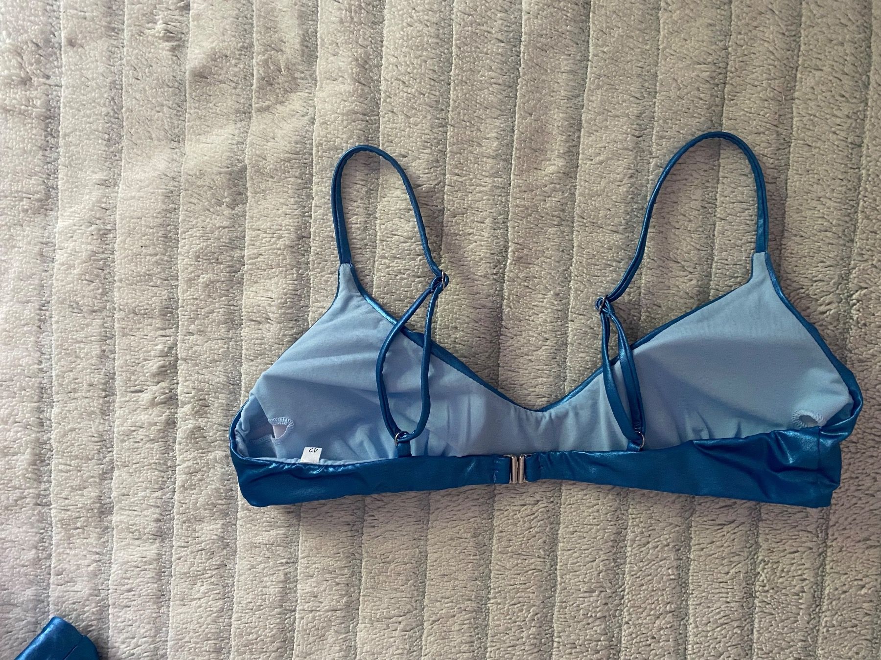 Badekleider & Bikinis: SUNDECK BIKINI metallic blue NEW – Gebraucht aus Grand-Lancy von catallegra1976 2