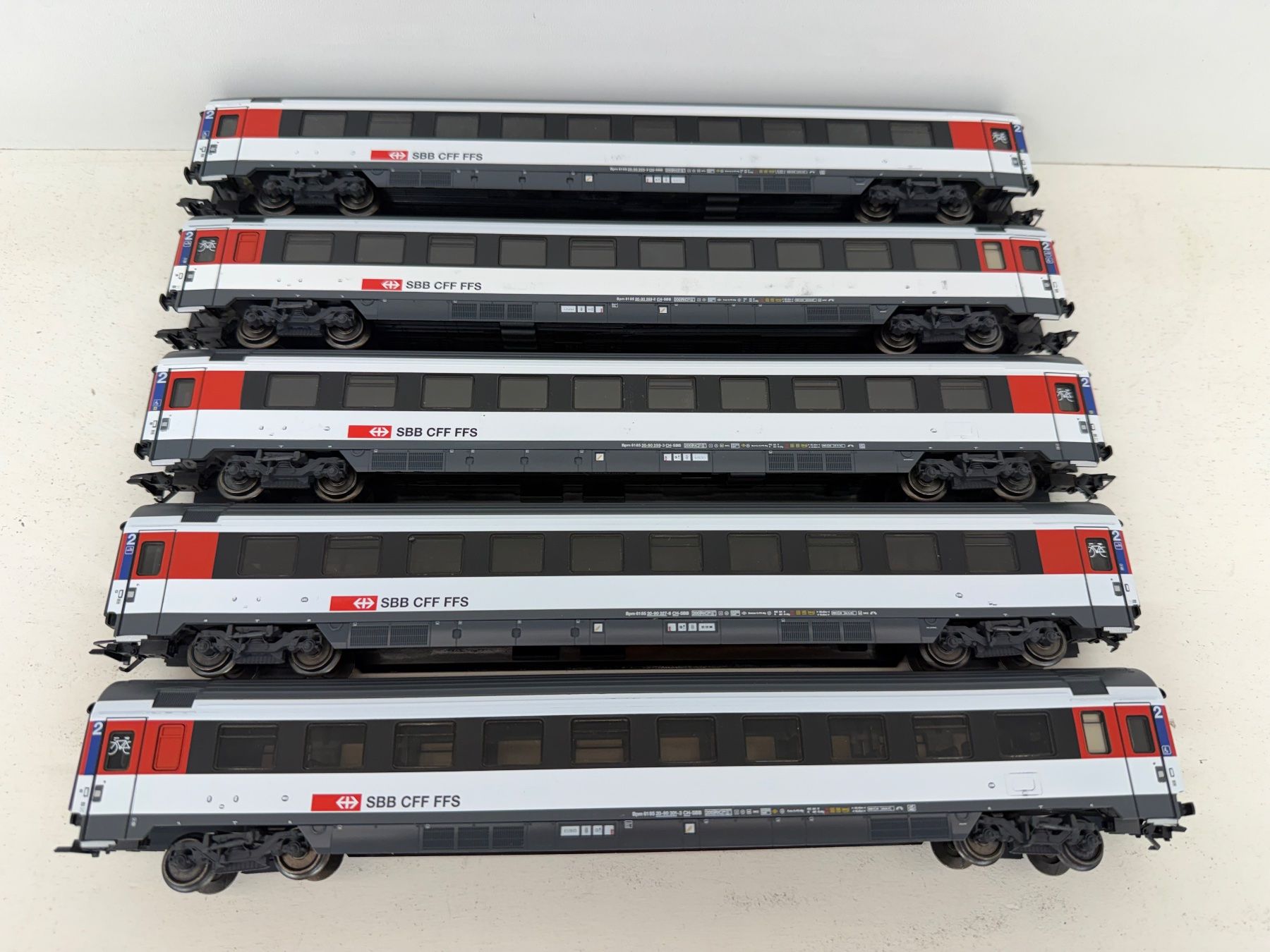 Märklin Modelleisenbahnen: SBB Eurofima Wagen Märklin – Gebraucht aus Büsserach von ModellbahnDepot