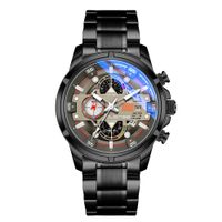 ⌚ Herrenuhr Sportuhr Armbanduhr Schwarz Quarz NEU