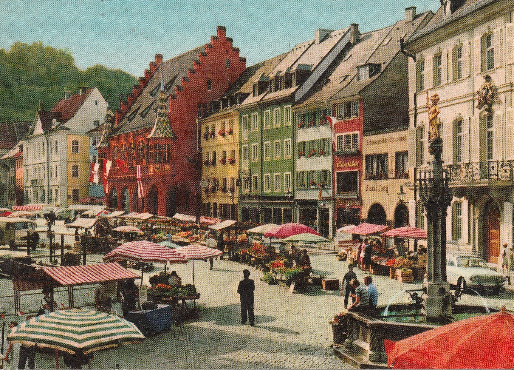 Cartoline postali: Freiburg in Breisgau – Usato da Lumbrein venduto da made02