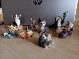 Katzensammlung: 8 Niedliche Dekofiguren für Sammler!