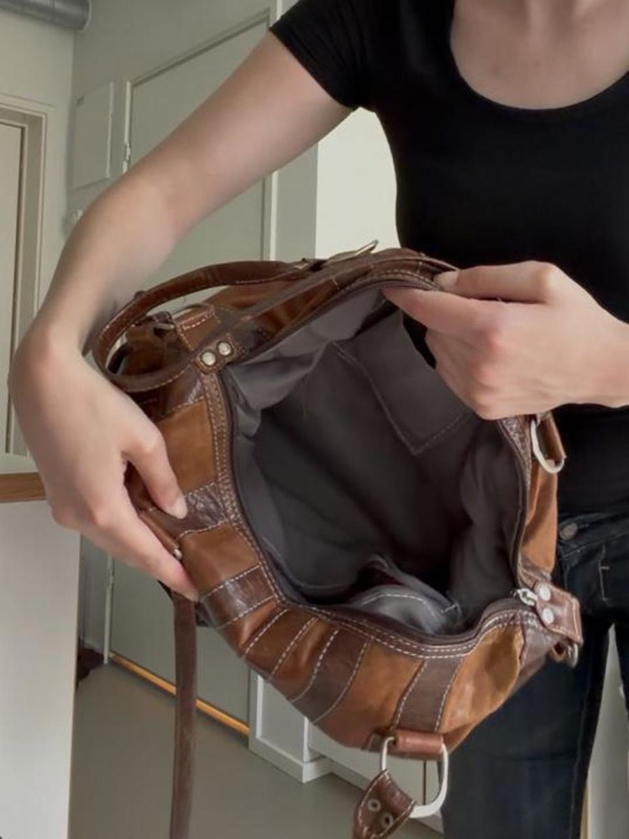 Borse da donna: Tasche Leder braun Damen Handtasche  – Usato da Basel venduto da Lara0104 6