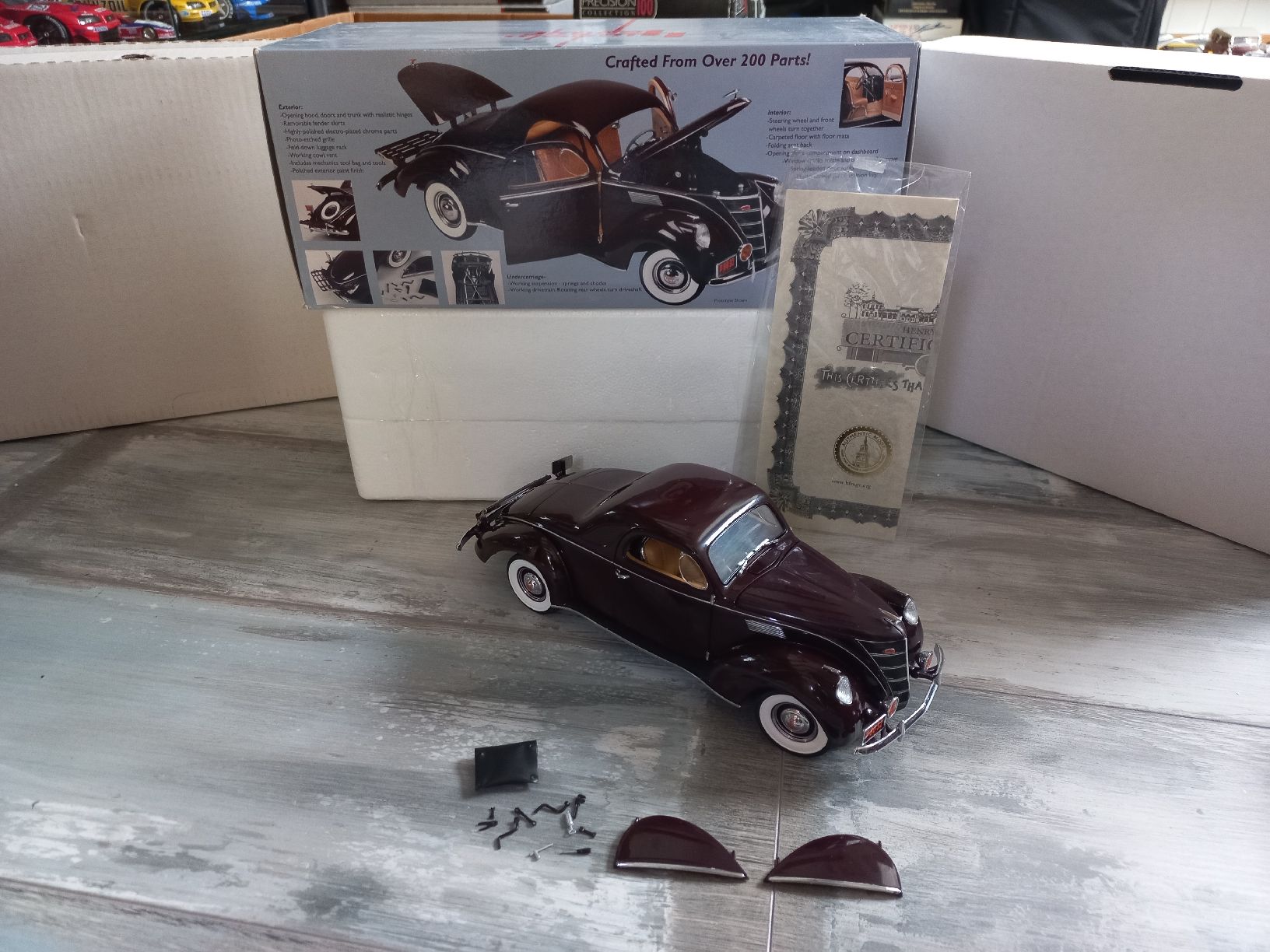 Modellautos: Lincoln Zephyr 1/18 Précision 100 – Gebraucht aus Attalens von remy_s00