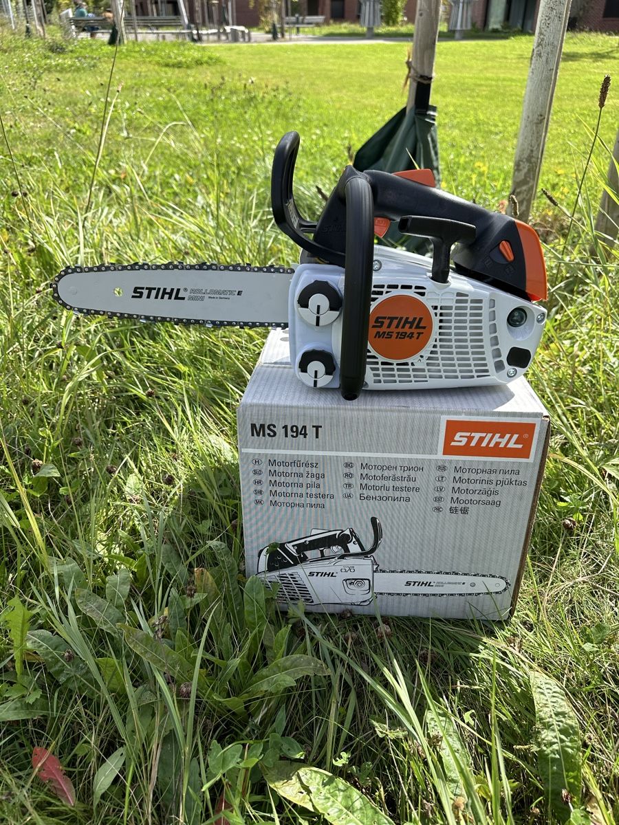 Stihl Seghe: Stihl Einhandsäge MS 194 T. NEU..! – Nuovo e nell'imballaggio originale da Regensdorf venduto da Dani.Al