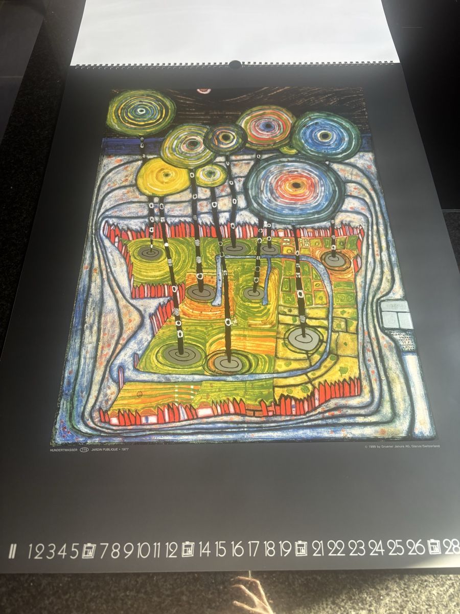 Calendriers: Kunstkalender 2000 - Hundertwasser – D'occasion à Reinach AG par muddlands 3