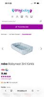 Roba Babynest 3in1 – Türkis – Wie neu!