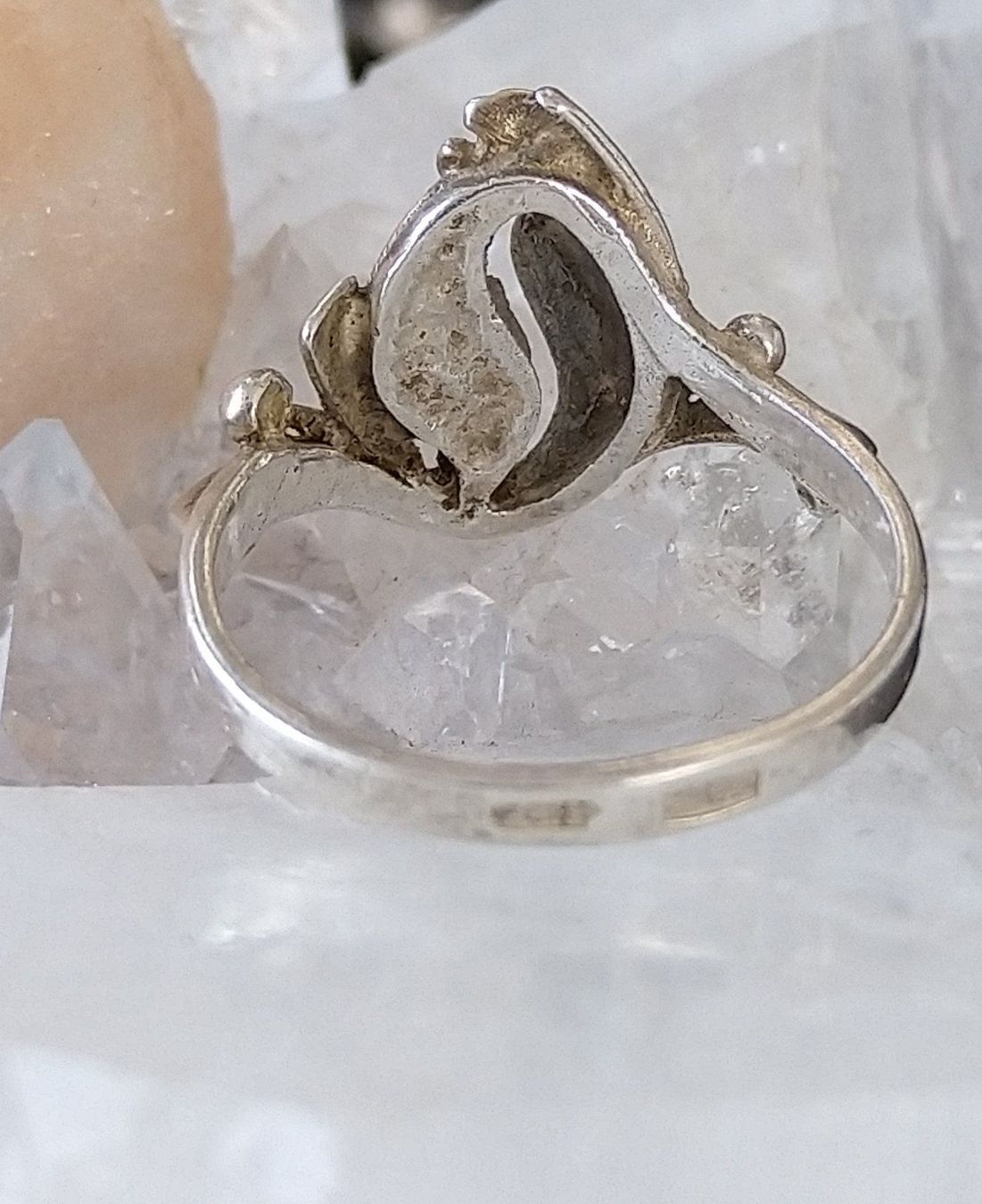 Anelli: FLORALER RING IN 925 SILBER – Usato da Romanshorn venduto da Glitzer-Paradies 4