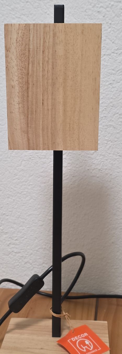 Lampade: Lampe Holz/Metall mit Schalter ungebraucht – Usato da Basel venduto da fol_6kl6