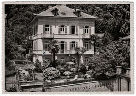 Locarno, Hotel Pension Palmiera, gelaufen 1944