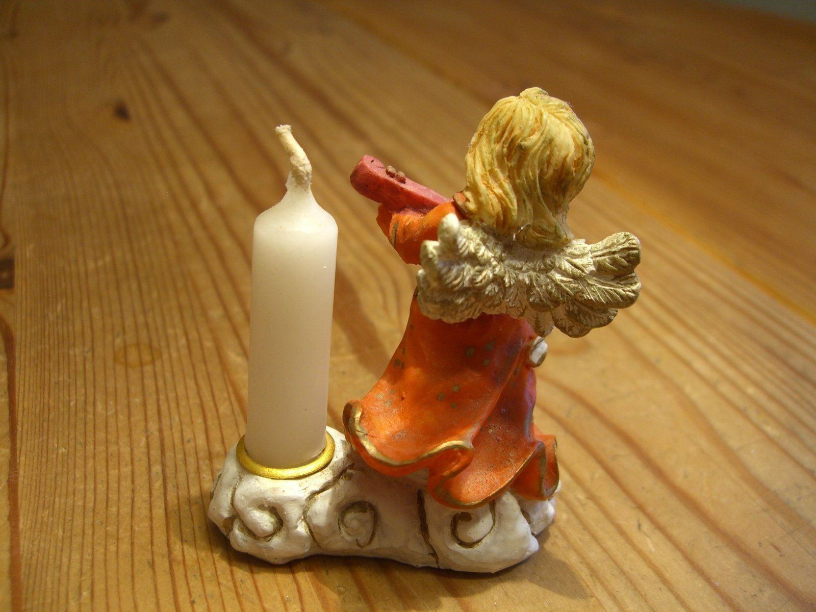 Statuette: herziger, kleiner Engel mit Kerze – Nuovo (secondo la descrizione) da Winterthur venduto da Ghandi5 5