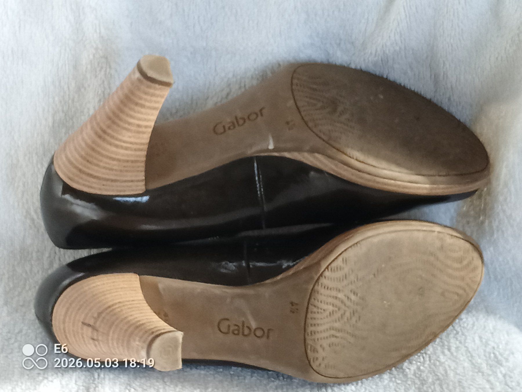 Gabor Scarpe da donna: Eleganter Lack-Pumps Marke: Gabor – Usato da Zürich venduto da Mitzi6 7