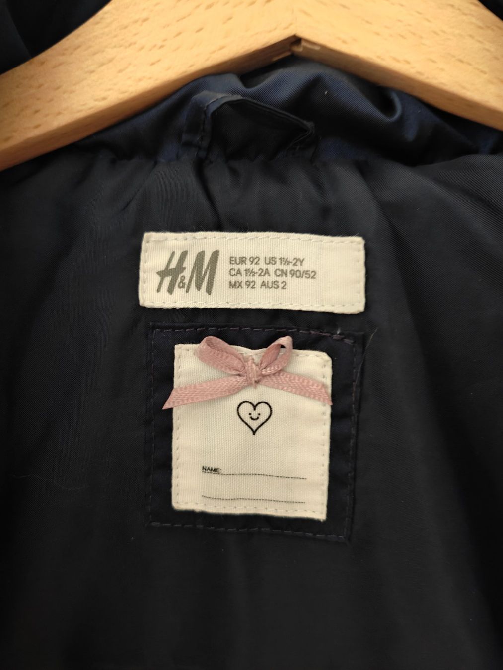H&M Jacken & Mäntel: Warme Winterjacke mit Fellkapuze Grösse 92 – Gebraucht aus Root von GregorO 3