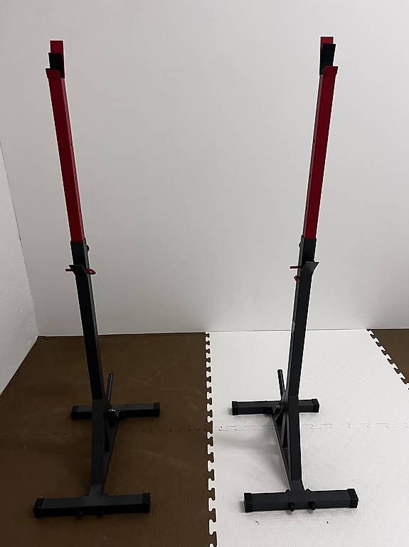 Accessoires: Hantelständer / Squat Rack Ständer  Verstellbar – D'occasion à Berneck par car_sc9h 2