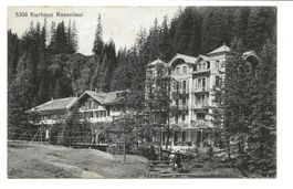 Kurhaus + Badehaus Rosenlaui (BE) Haslital ob Meiringen 1922