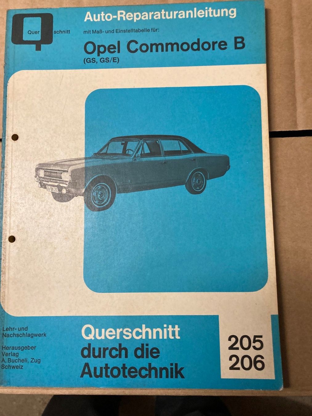 Dokumente: Opel Commodore B – Gebraucht aus Filzbach von Sugi7