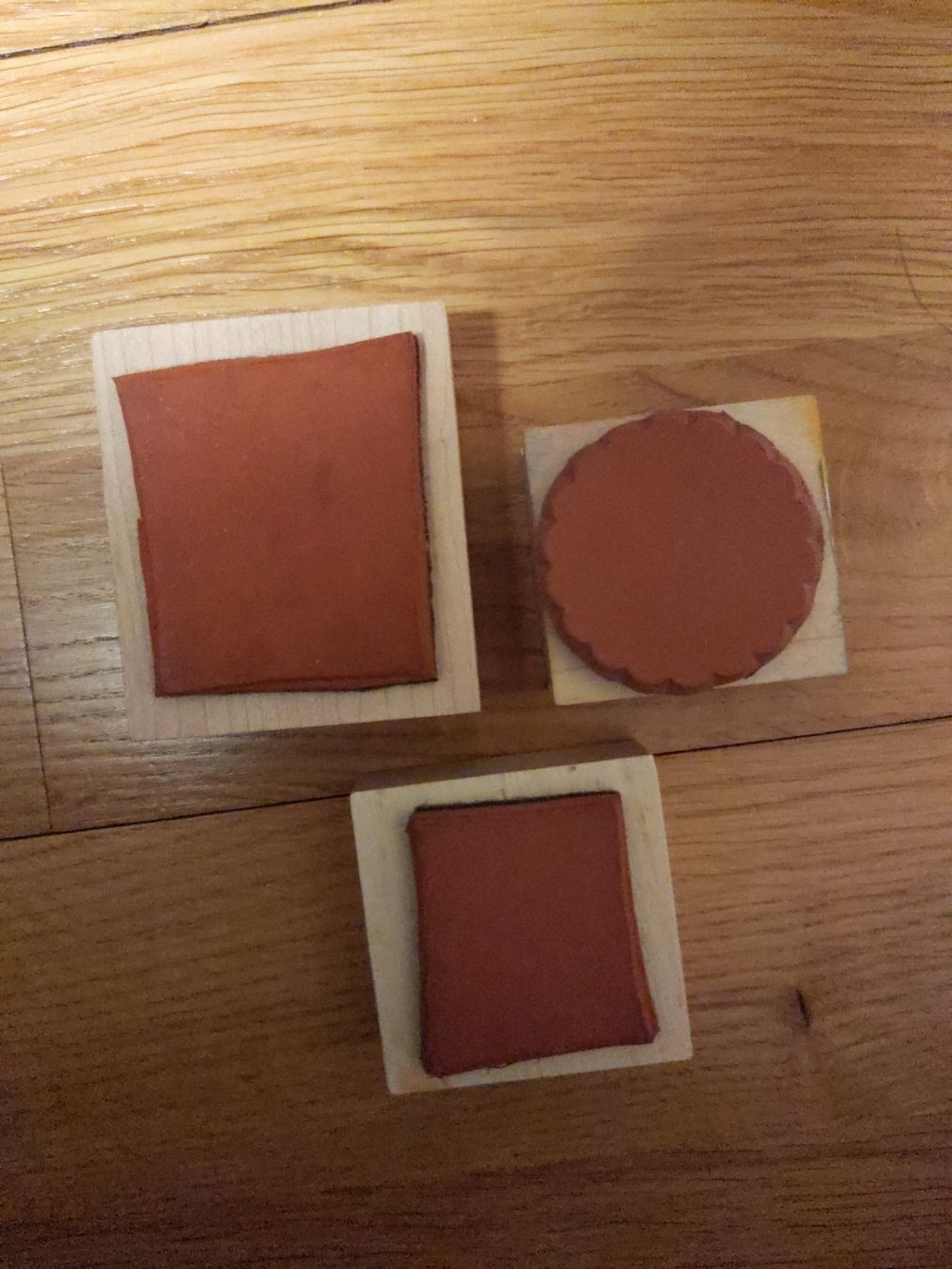 Timbri: 3er Set Holzstempel Muster – Usato da Oberhasli venduto da Joe_ahoi 1