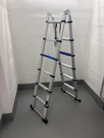 Teleskopleiter Tedura Aluminium klappbar guter Zustand
