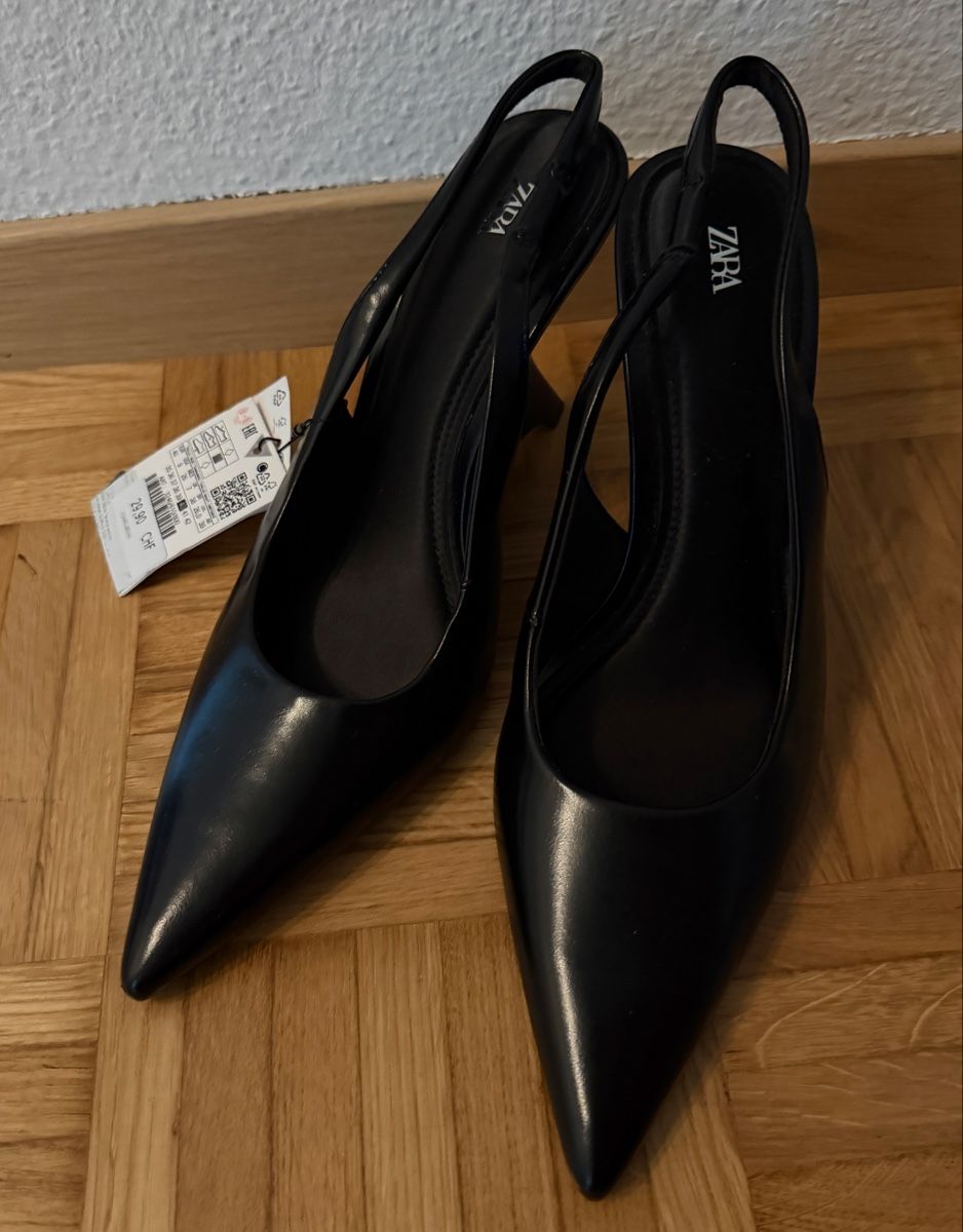 Zara Scarpe da donna: ZARA Pumps mit Keilabsatz Gr. 40 – Nuovo e nell'imballaggio originale da Wetzikon ZH venduto da tuna83 2