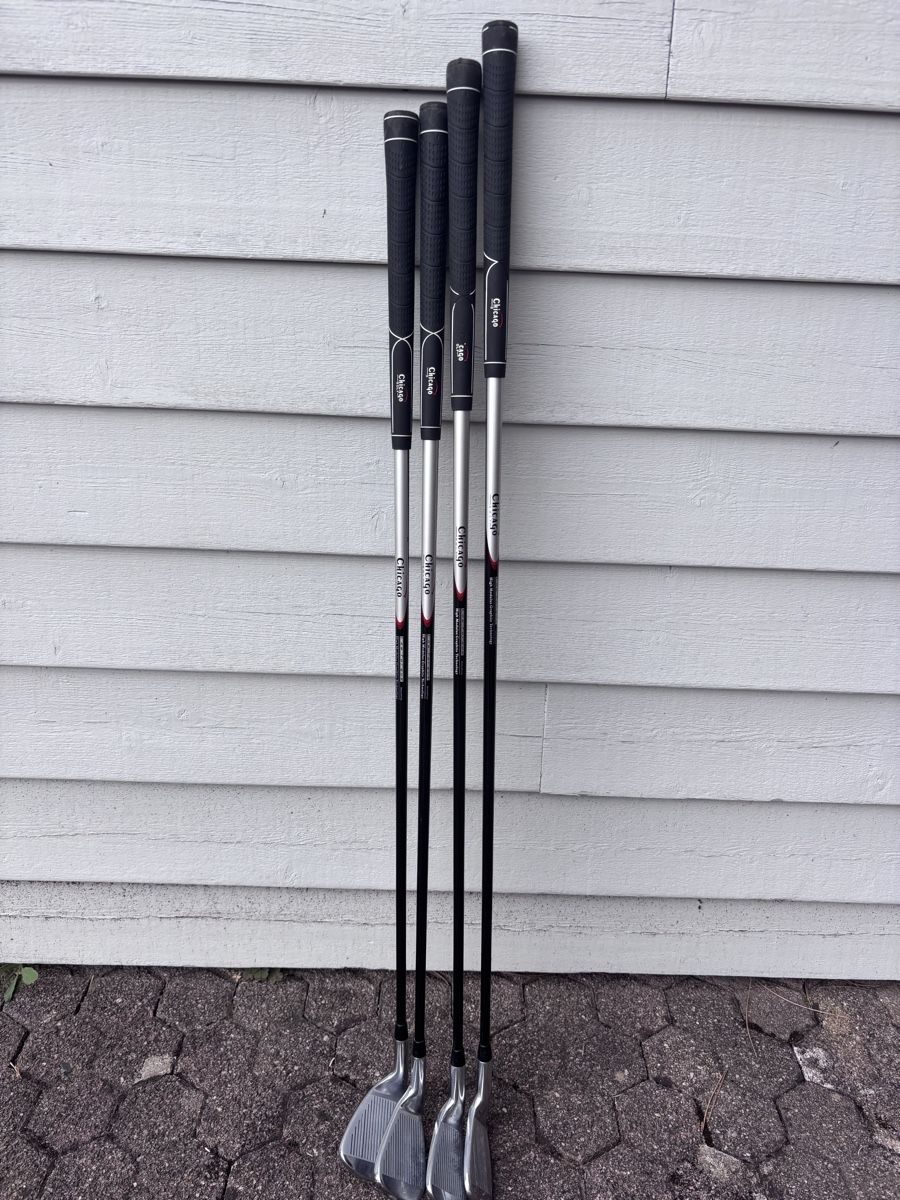 Mazze & Set: Chicago Golfschläger, 5i, 7i, 9i, Sw – Usato da Gelterkinden venduto da noa_y6b5