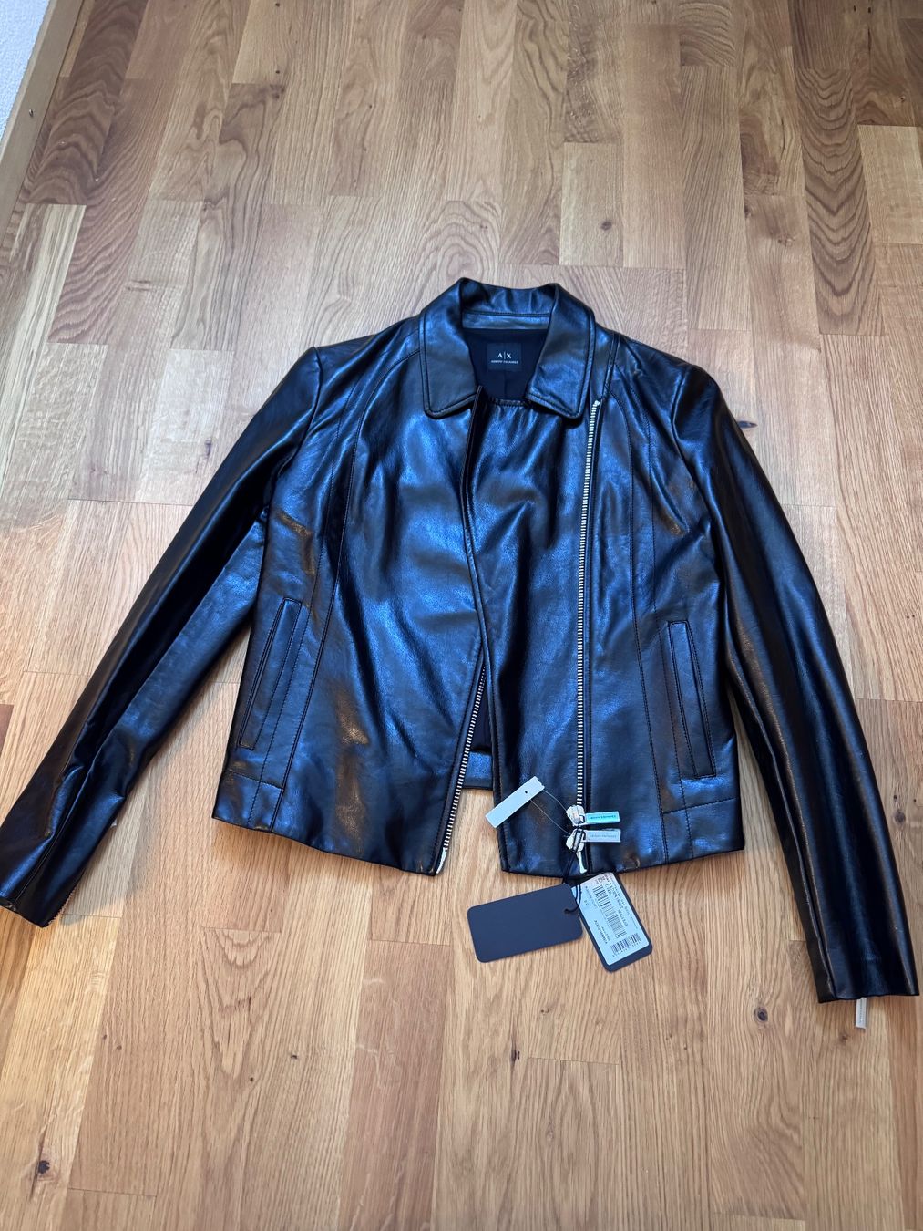 Armani Giacche: Kunstlederjacke von Armani – Nuovo (secondo la descrizione) da Steinhausen venduto da Katze2012