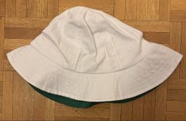 Bob Réversible Vert/Blanc, Chapeau d'été, Taille unique