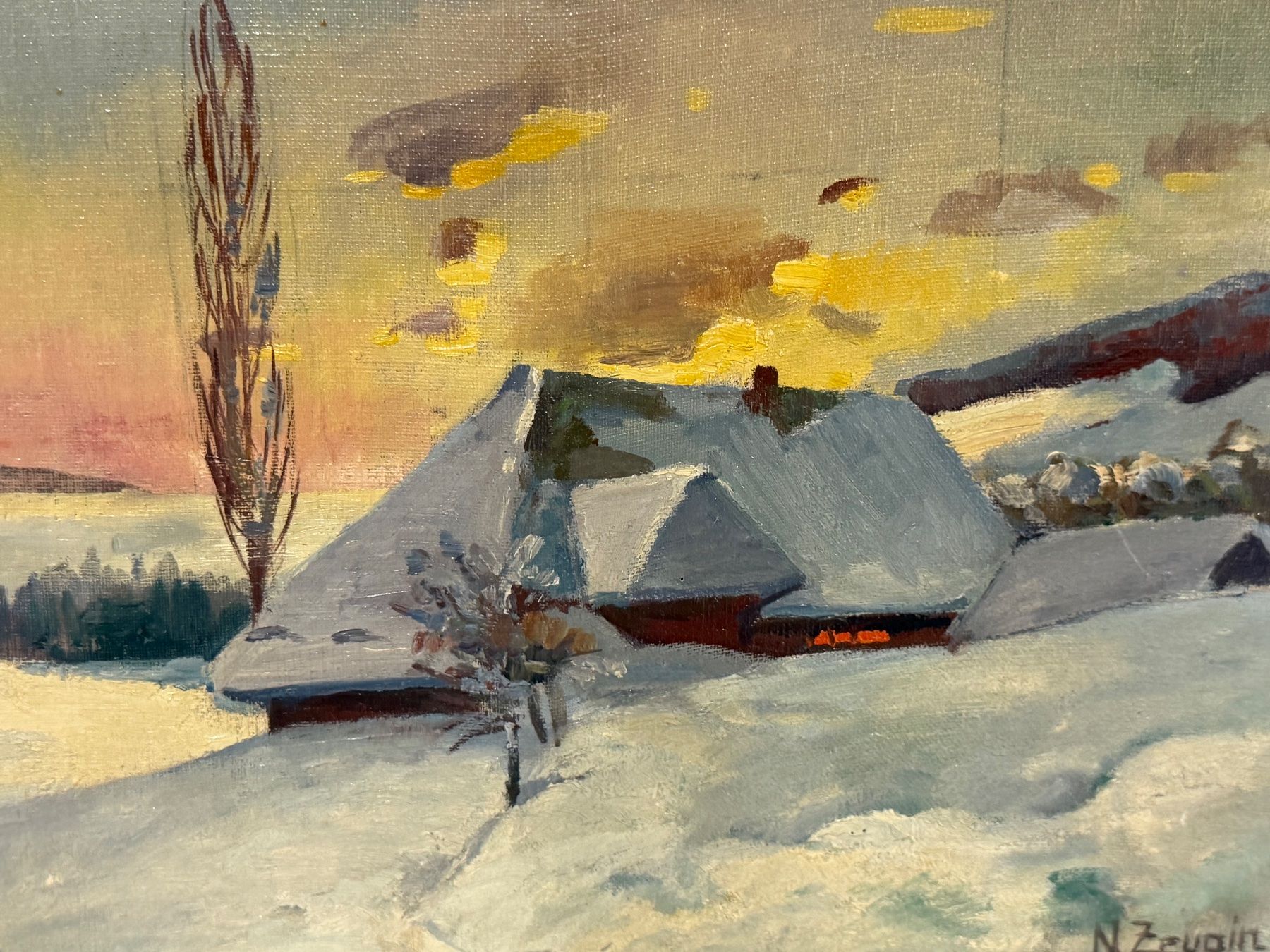 Dipinti: N. Zeugin Original Gemälde – Usato da Basel venduto da PAUL_ART 2