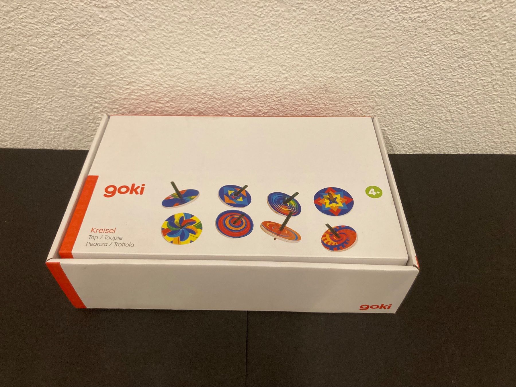 Giocattoli: Kreisel von Goki in Displaybox, 31 Stück, ca. 6 cm – Nuovo e nell'imballaggio originale da Neuenhof venduto da jorogo 3