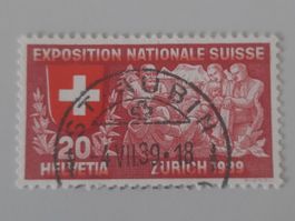 KATALOG-NR. (SBK) 220 Abart mit versch. Rotdruck 1939